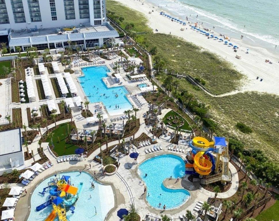 Ocean View 3 Bedroom Unit #1607 Royale Palms Condo Myrtle Beach Eksteriør billede